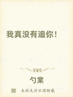 我真沒(méi)有追你！